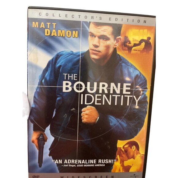 The Bourne Identity DVD Movie Matt Damon Action Adventure - Picture 1 of 2